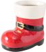 Boltze Home Steen potcover BOOTY, hoogte 17 cm, rood