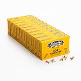 1.000 Leone Dell'Era 1.000 stuks monsterklemmen van messing nr. 1 (11 mm) – 10 dozen à 100 stuks – Hecho en Italy