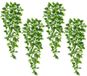 Unyqoos® Set van vier kunstplanten voor binnen- en buitendecoratie