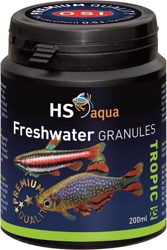Smulders HS Aqua Freshwater Granules XS - 200ML - Aquariumvoer