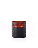 Onno RHOMBUS geurkaars, glas, bruin, XL