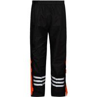 Urban Circus Regenbroek Optimist Fluorescerend Rood en Zwart