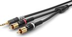 Sommer Cable HBP-3SC2-0600 Y-adapterkabel cinch 6 m - Insert kabel