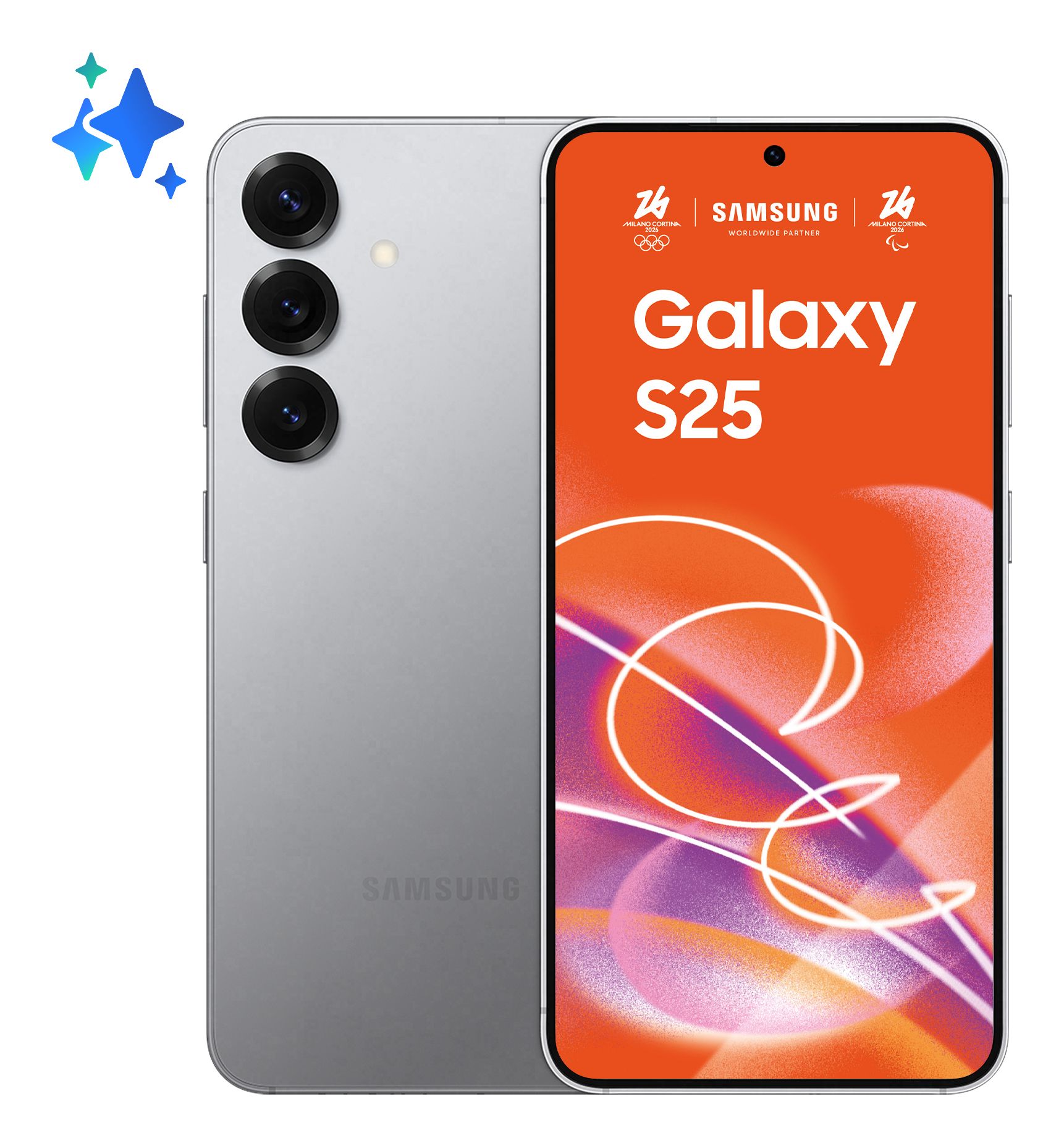 Samsung Galaxy S25 128GB Silver Shadow 5G