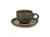 Sergio Herman Surface Cafe Lungo Tasse avec Sous-tasse Indi Grey