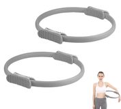 Anneau de Pilates pour Entraînement et Yoga avec Double Poignée