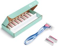 BIC Click 3 Soleil Sensitive Scheermesjes voor Vrouwen - 3 Scheerbladen - Dames Scheermes Houder met 10 Navullingen