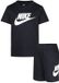 Nike Kids Clu Korte Mouw Set Zwart 3-4 Years Jongens, Meisjes