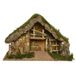 Decoris lege kerststal - Zonder figuren - L50 x B22 x H31 cm - mdf/hout