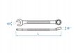 King Tony Ring- en dopsleutel 41 mm - 500 mm lang