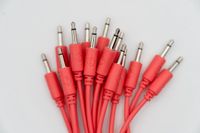 Bol modulaire - 15 câbles de raccordement pour eurorack - droit - 120 cm - rose vif