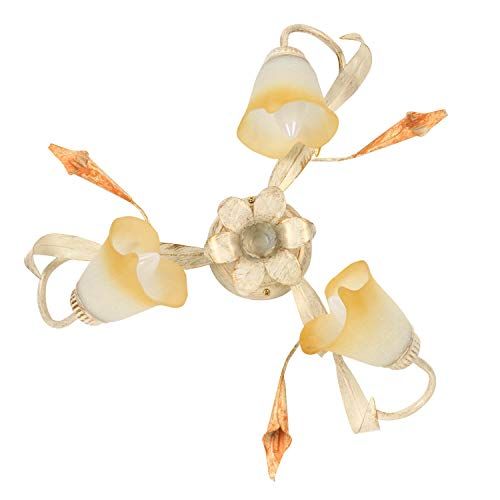 ONLI Lucrezia 3 Lights Plafondlamp - Ivoor