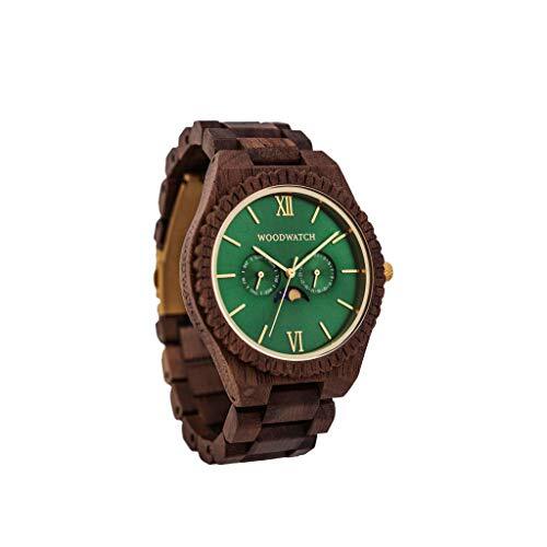 WoodWatch Emerald Jungle | De officiële | Houten horloge voor Mannen