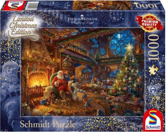 999 Games Legpuzzel Santa Claus Karton 1000 Stukjes - Multicolor
