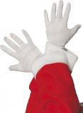 Merkloos Goochelaar korte witte handschoenen - Goochelaar verkleed accessoire voor volwassenen