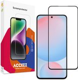 Accezz Screen Protector - Gehard Glass Full Cover voor Samsung Galaxy S25 FE