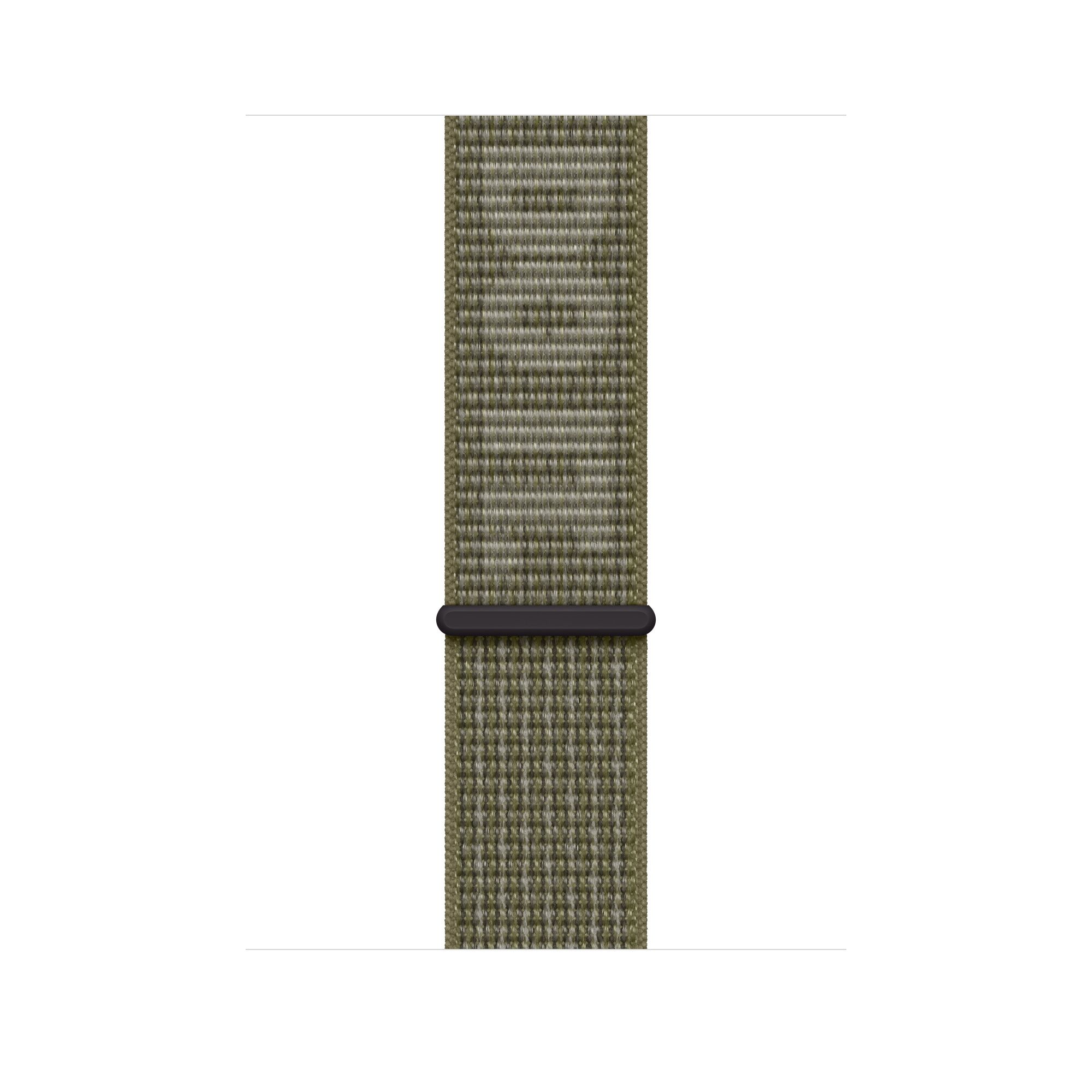 Apple MPJ23ZM/A Nylon Band for Watch 42mm, 44mm, 45mm, 49mm - White, Green