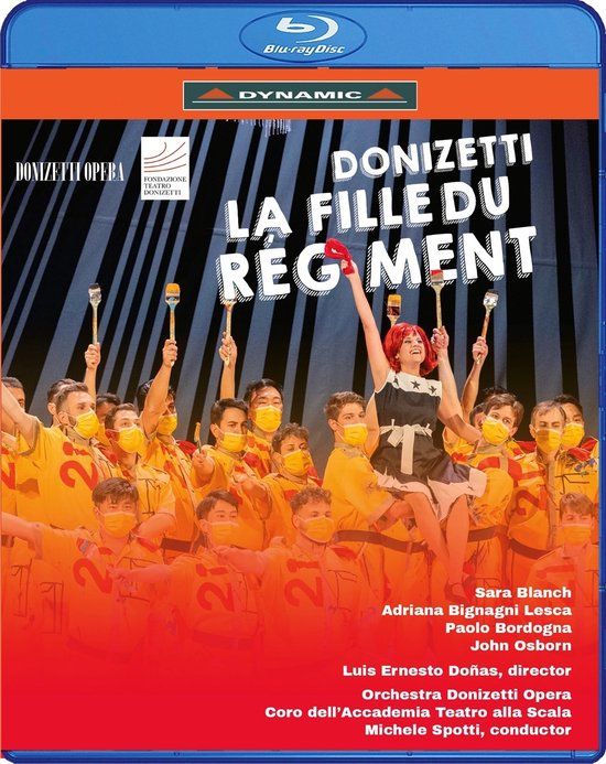 Gaetano Dynamic Records Donizetti: La Fille Du Régiment (Blu-ray)
