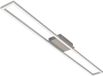 B.K.Licht Briloner LED Plafondlamp, 20W, 3000K, Mat Nikkel Aluminium