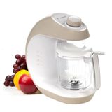 Jané Chefkiss 7-in-1 mixer voor baby's, multifunctioneel, keukenmachine, stoom, opwarmen, steriliseren, automatische reiniging