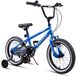 Vélo enfant BGG1013YD16blu, cadre en acier, 16 pouces, bleu