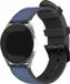 Strap-it Nylon bandje hybrid nylon geschikt voor Huawei Watch GT 3 42mm / Huawei Watch GT 3 Pro 43mm / Huawei Watch GT 2 42mm / Huawei Watch GT - 42mm - Blauw