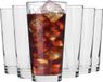 KROSNO Water Sap Drinkglazen | Set van 6 | 350 ml | Pure Collectie | Kristalglas | Transparant | Vaatwasser Veilig