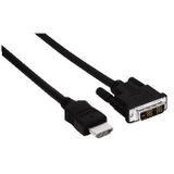 Hama Connecting Cable HDMI - DVI-D 5.0 m - Black