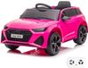 Vrooomy Audi RS6 Elektrische Kinderauto Roze