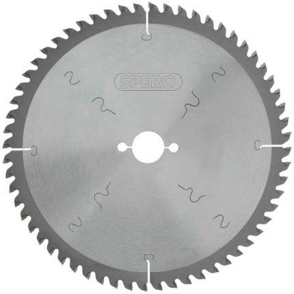 Spero SPA-140-60-20 Aluminium TCT Zaagblad 140mm 60 Tands Asgat 20mm