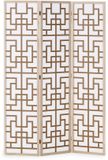Homestyle4u Kamerscherm - 120x170 cm - Natuurlijke Kleuren