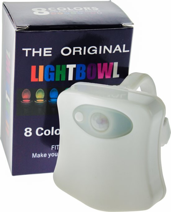 United Entertainment Nachtlamp met bewegingssensor - geschikt voor toilet - RGB