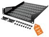 Planche de montage en rack de 10 pouces pour armoires de serveur