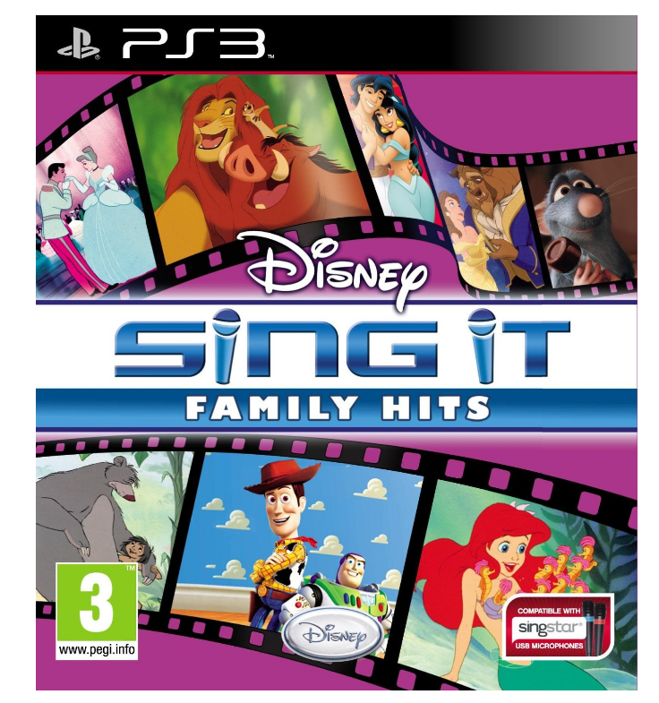 Disney Interactive Sing It: Family Hits, PS3 PlayStation 3