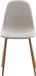 Versanora Set Van 2 Lichtgrijze Eetkamerstoelen