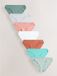 Next - Dames - Set van 7 hoog uitgesneden slips met hoog katoenpercentage - Blauw