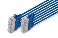 Digitus DK-1632-A-030S-B-10 netwerkkabel Blauw 3 m Cat6a F/FTP (FFTP)