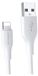 COFI 2.4A, 1 mètre câble de téléphone et de données, 2.4A USB vers téléphone, câble de charge rapide, câble de charge et de synchronisation, blanc
