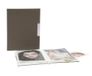 Deknudt Frames S65BP9-24-15.0X20.0 fotoalbum met omslag van kunstleer, 25 x 20 x 1,5 cm, taupe