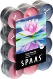 Spaas Geurtheelichtjes/waxinelichtjes - 24x - Fairy Waterlily - 4,5 branduren - geurkaarsen