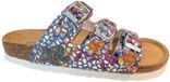 Rohde 5620 55 Slippers Blauw Multi Leer Dames