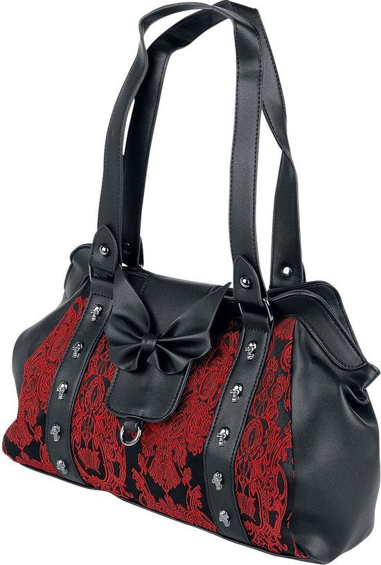 Banned Maplesage Dames Handtas - rood/zwart - Standard