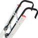 Viking Choice Nokhaak - dakhaak voor ladders - 50x22 cm - zwart