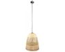 PTMD COLLECTION PTMD Sadie Ronde Hanglamp - Ø50 cm - Bamboe - Lichtbruin