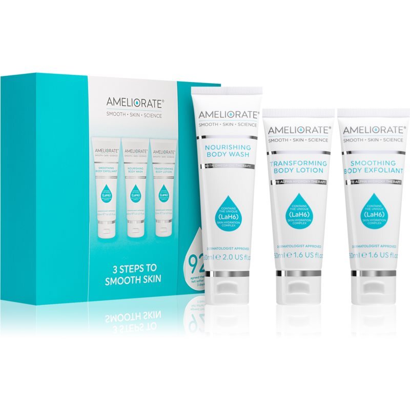 Ameliorate 3 Steps To Smooth Skin