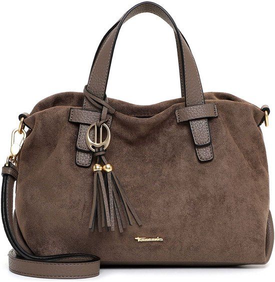 Tamaris handtas schoudertas Mareike Cityshopper Taupe