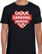 Bellatio Decorations Carnaval verkleed t-shirt Brabant - zwart - Heren - Maat L