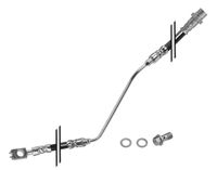 MEYLE Bremsschlauch 3145250006/S Hinterachse, Lengte: 570mm, Compatibel met: BMW X5