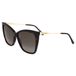 Jimmy Choo Zonnebril Dames SEBA/S Zwart ø 58 mm