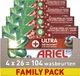 Ariel 4in1 Wasmiddel Pods +Ultra Vlekverwijderaar - 104 Wasbeurten